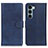 Coque Portefeuille Livre Cuir Etui Clapet A07D pour Motorola Moto Edge S30 5G Bleu