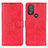 Coque Portefeuille Livre Cuir Etui Clapet A07D pour Motorola Moto G Play Gen 2 Rouge