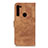 Coque Portefeuille Livre Cuir Etui Clapet A07D pour Motorola Moto One Fusion Plus Marron