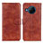 Coque Portefeuille Livre Cuir Etui Clapet A07D pour Nokia X100 5G Marron