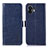 Coque Portefeuille Livre Cuir Etui Clapet A07D pour Nothing Phone 2 Bleu