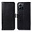 Coque Portefeuille Livre Cuir Etui Clapet A07D pour Xiaomi Redmi Note 12 4G Noir