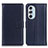 Coque Portefeuille Livre Cuir Etui Clapet A08D pour Motorola Moto Edge X30 5G Bleu