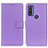 Coque Portefeuille Livre Cuir Etui Clapet A08D pour Motorola Moto G Pure Violet