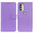 Coque Portefeuille Livre Cuir Etui Clapet A08D pour Motorola Moto G51 5G Violet