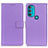 Coque Portefeuille Livre Cuir Etui Clapet A08D pour Motorola Moto G71 5G Violet