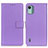 Coque Portefeuille Livre Cuir Etui Clapet A08D pour Nokia C12 Plus Violet