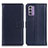 Coque Portefeuille Livre Cuir Etui Clapet A08D pour Nokia G310 5G Bleu