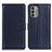 Coque Portefeuille Livre Cuir Etui Clapet A08D pour Nokia G400 5G Bleu