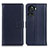 Coque Portefeuille Livre Cuir Etui Clapet A08D pour OnePlus 10R 5G Bleu