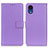 Coque Portefeuille Livre Cuir Etui Clapet A08D pour Samsung Galaxy A03 Core Violet