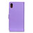 Coque Portefeuille Livre Cuir Etui Clapet A08D pour Samsung Galaxy A21 SC-42A Violet