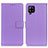 Coque Portefeuille Livre Cuir Etui Clapet A08D pour Samsung Galaxy A22 4G Violet