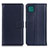 Coque Portefeuille Livre Cuir Etui Clapet A08D pour Samsung Galaxy A22 5G Bleu