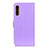 Coque Portefeuille Livre Cuir Etui Clapet A08D pour Samsung Galaxy A41 SC-41A Violet