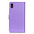 Coque Portefeuille Livre Cuir Etui Clapet A08D pour Samsung Galaxy M01 Core Violet