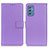 Coque Portefeuille Livre Cuir Etui Clapet A08D pour Samsung Galaxy M52 5G Violet