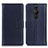 Coque Portefeuille Livre Cuir Etui Clapet A08D pour Sony Xperia PRO-I Bleu