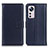Coque Portefeuille Livre Cuir Etui Clapet A08D pour Xiaomi Mi 12 Pro 5G Bleu