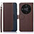 Coque Portefeuille Livre Cuir Etui Clapet A09D pour Huawei Honor Magic6 Lite 5G Marron