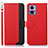 Coque Portefeuille Livre Cuir Etui Clapet A09D pour Motorola Moto Edge 30 Lite 5G Rouge