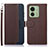 Coque Portefeuille Livre Cuir Etui Clapet A09D pour Motorola Moto Edge 40 5G Marron