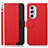 Coque Portefeuille Livre Cuir Etui Clapet A09D pour Motorola Moto Edge Plus (2022) 5G Rouge