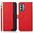 Coque Portefeuille Livre Cuir Etui Clapet A09D pour Motorola Moto G Stylus (2022) 4G Rouge