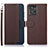 Coque Portefeuille Livre Cuir Etui Clapet A09D pour Motorola ThinkPhone 5G Marron