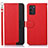 Coque Portefeuille Livre Cuir Etui Clapet A09D pour Nokia G100 Rouge