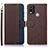 Coque Portefeuille Livre Cuir Etui Clapet A09D pour Nokia G11 Plus Marron