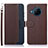 Coque Portefeuille Livre Cuir Etui Clapet A09D pour Nokia X100 5G Marron