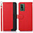 Coque Portefeuille Livre Cuir Etui Clapet A09D pour Nokia XR21 Rouge