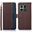 Coque Portefeuille Livre Cuir Etui Clapet A09D pour OnePlus 10 Pro 5G Marron