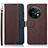 Coque Portefeuille Livre Cuir Etui Clapet A09D pour OnePlus 11 5G Marron