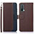 Coque Portefeuille Livre Cuir Etui Clapet A09D pour OnePlus Nord CE 5G Marron