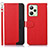 Coque Portefeuille Livre Cuir Etui Clapet A09D pour Realme C35 Rouge