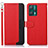 Coque Portefeuille Livre Cuir Etui Clapet A09D pour Realme Q5 5G Rouge