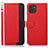 Coque Portefeuille Livre Cuir Etui Clapet A09D pour Samsung Galaxy A03 Rouge