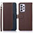 Coque Portefeuille Livre Cuir Etui Clapet A09D pour Samsung Galaxy A73 5G Marron