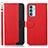 Coque Portefeuille Livre Cuir Etui Clapet A09D pour Samsung Galaxy F23 5G Rouge