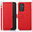 Coque Portefeuille Livre Cuir Etui Clapet A09D pour Samsung Galaxy F54 5G Rouge