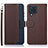 Coque Portefeuille Livre Cuir Etui Clapet A09D pour Samsung Galaxy M32 4G Marron