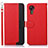 Coque Portefeuille Livre Cuir Etui Clapet A09D pour Samsung Galaxy XCover 5 SM-G525F Rouge