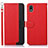 Coque Portefeuille Livre Cuir Etui Clapet A09D pour Sony Xperia Ace III Rouge