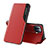 Coque Portefeuille Livre Cuir Etui Clapet A09D pour Xiaomi Mi 11 Pro 5G Rouge