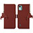 Coque Portefeuille Livre Cuir Etui Clapet A10D pour Nokia C12 Plus Marron