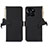 Coque Portefeuille Livre Cuir Etui Clapet A11D pour Huawei Honor X8b Noir