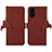 Coque Portefeuille Livre Cuir Etui Clapet A11D pour Xiaomi Redmi 13C Marron