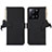 Coque Portefeuille Livre Cuir Etui Clapet A11D pour Xiaomi Redmi K60 Ultra 5G Noir